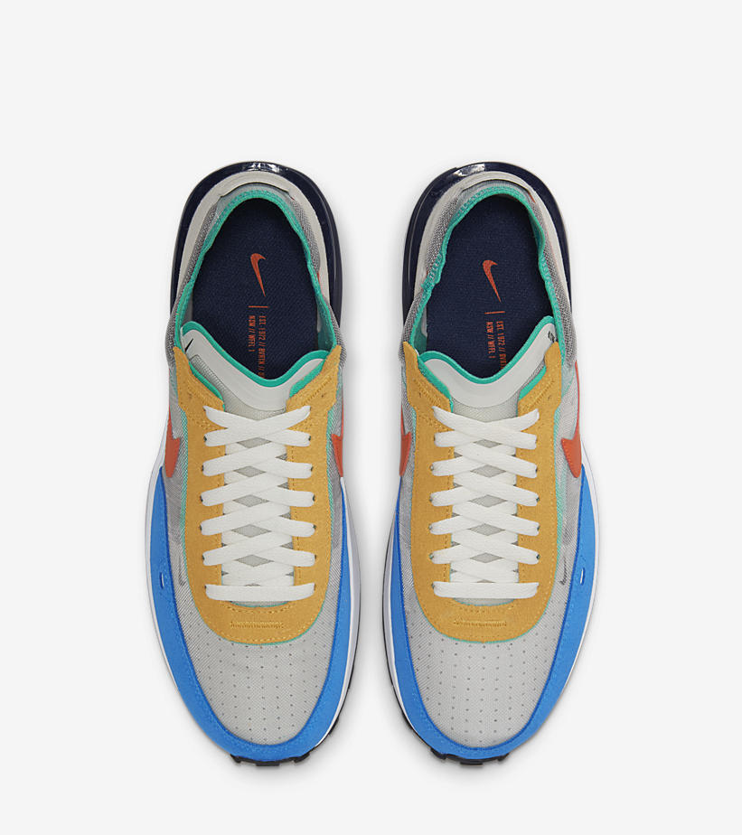 ナイキ ワッフル ワン “ホワイト/オレンジ/グリーン/ブルー” (NIKE WAFFLE ONE “White/Orange/Green/Blue”) [DN9253-001]