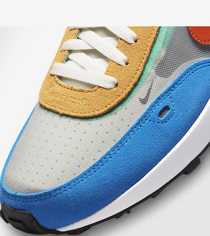 ナイキ ワッフル ワン “ホワイト/オレンジ/グリーン/ブルー” (NIKE WAFFLE ONE “White/Orange/Green/Blue”) [DN9253-001]