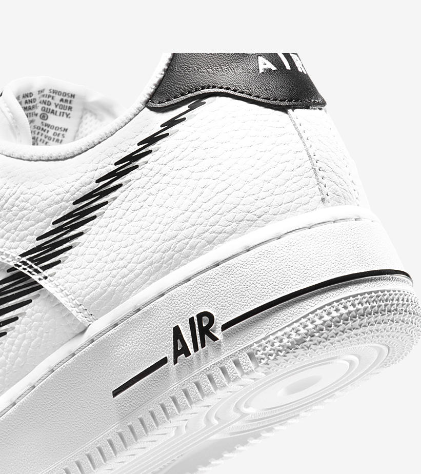 2021年 発売予定！ナイキ エア フォース 1 ロー “ジグザグスウッシュ/ホワイト/ブラック” (NIKE AIR FORCE 1 LOW “Zigzag Swoosh/White/Black”) [DN4928-100]