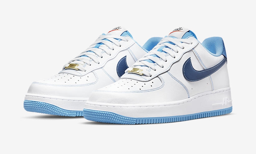 2021年 発売予定！ナイキ エア フォース 1 07 ロー “ファースト ユーズ/ホワイト/ディープロイヤルブルー” (NIKE AIR FORCE 1 07 LOW “First Use/White/Deep Royal Blue”) [DA8478-100]