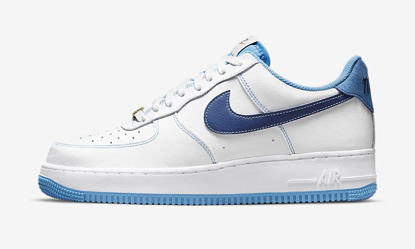 2021年 発売予定！ナイキ エア フォース 1 07 ロー “ファースト ユーズ/ホワイト/ディープロイヤルブルー” (NIKE AIR FORCE 1 07 LOW “First Use/White/Deep Royal Blue”) [DA8478-100]