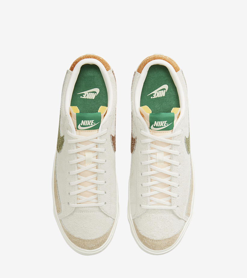 海外 11/3 発売予定！ナイキ ブレーザー ロー スエード “セイル/グリーン/ブラウン” (NIKE BLAZER LOW SUEDE “Sail/Green/Brown”) [DM7582-100]