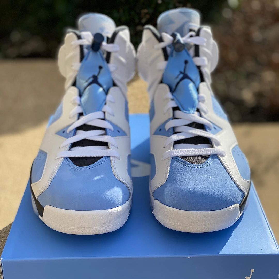 【国内 3/5 発売】ナイキ エア ジョーダン 6 レトロ “UNC/ブルー/ホワイト” (NIKE AIR JORDAN 6 RETRO “UNC/Blue/White”) [CT8529-410]