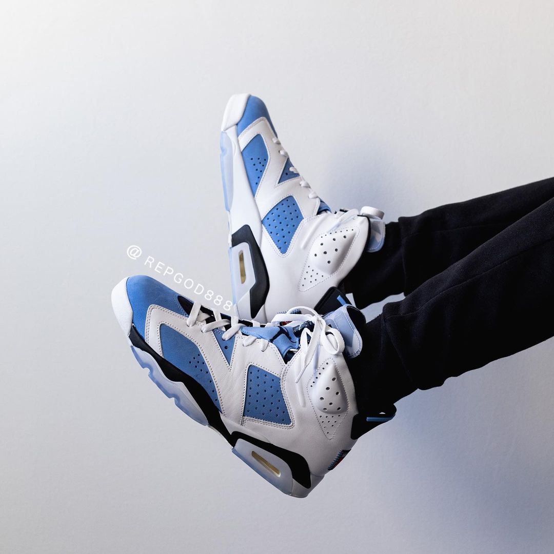 2022年 3/5 発売予定！ナイキ エア ジョーダン 6 レトロ “UNC/ブルー/ホワイト” (NIKE AIR JORDAN 6 RETRO “UNC/Blue/White”) [CT8529-410]