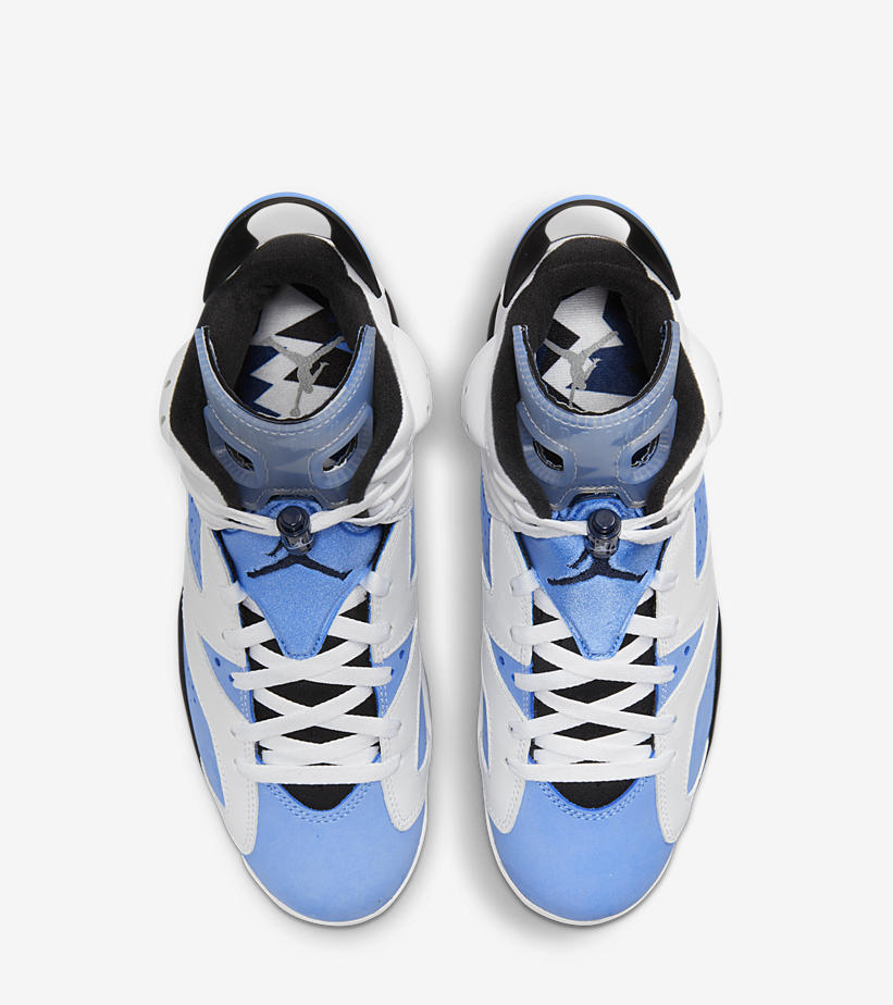 【国内 3/5 発売】ナイキ エア ジョーダン 6 レトロ “UNC/ブルー/ホワイト” (NIKE AIR JORDAN 6 RETRO “UNC/Blue/White”) [CT8529-410]