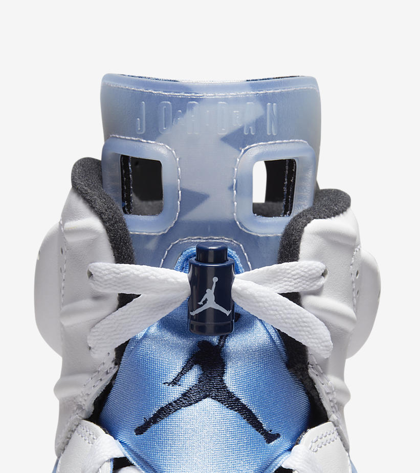 【国内 3/5 発売】ナイキ エア ジョーダン 6 レトロ “UNC/ブルー/ホワイト” (NIKE AIR JORDAN 6 RETRO “UNC/Blue/White”) [CT8529-410]