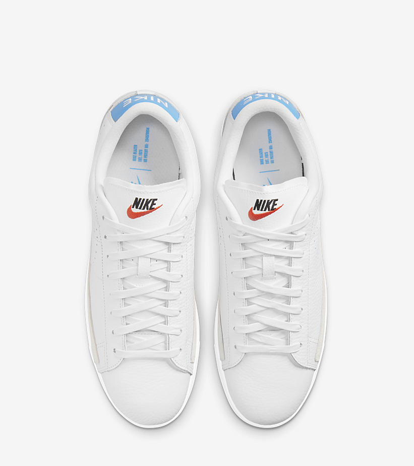 2021年 発売予定！ナイキ ブレーザー ロー X “ホワイト/ユニバーシティブルー” (NIKE BLAZER LOW X “White/University Blue”) [DN6995-101]