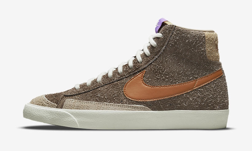 海外 11/3 発売予定！ナイキ ブレーザー ミッド 77 “ブラウン/パープル” (NIKE BLAZER MID 77 “Brown/Purple”) [DM7581-200]