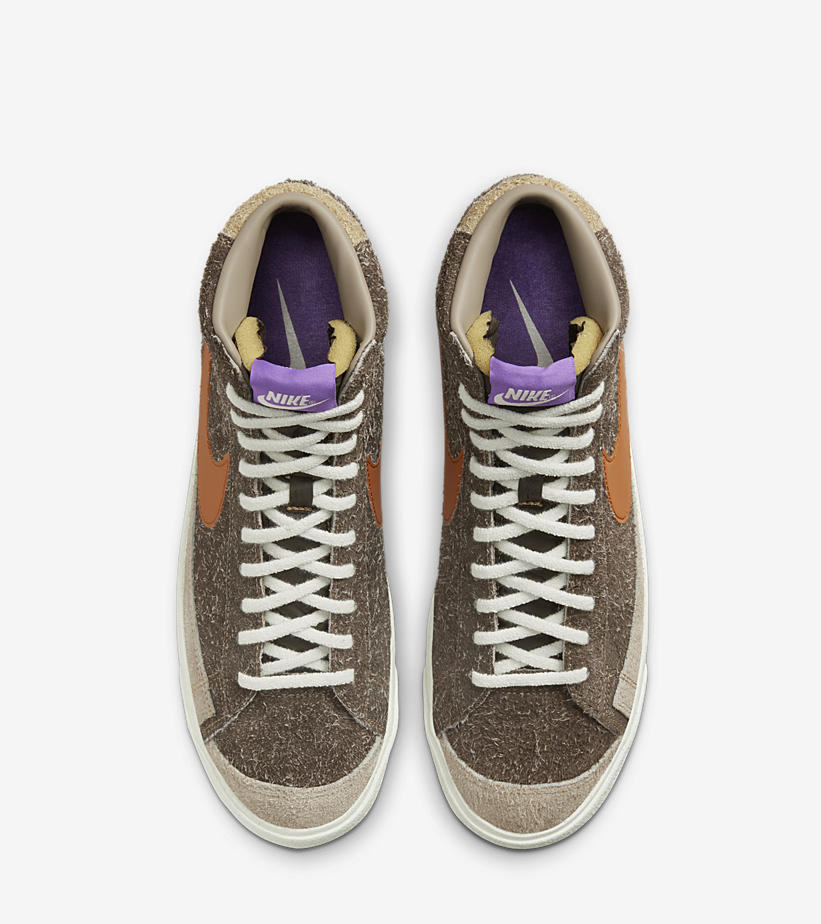 海外 11/3 発売予定！ナイキ ブレーザー ミッド 77 “ブラウン/パープル” (NIKE BLAZER MID 77 “Brown/Purple”) [DM7581-200]