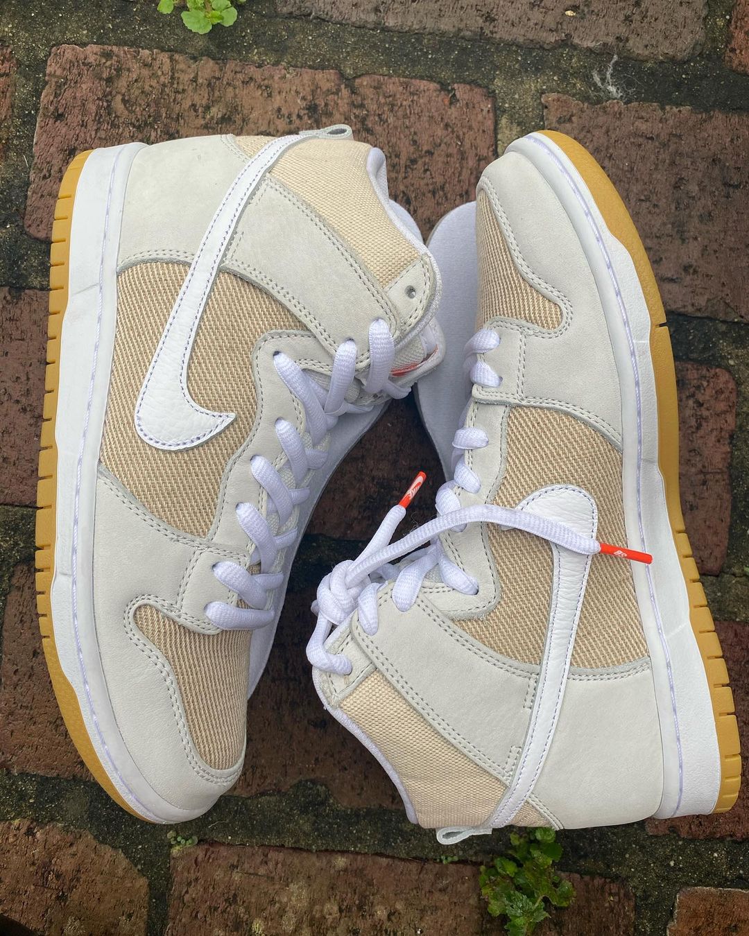 【国内 9/4 発売予定】NIKE SB “Orange Label” DUNK HIGH PRO ISO “Beige/White/Gum” (ナイキ エスビー “オレンジレーベル” ダンク ハイ プロ “ベージュ/ホワイト/ガム”) [DA9626-100]