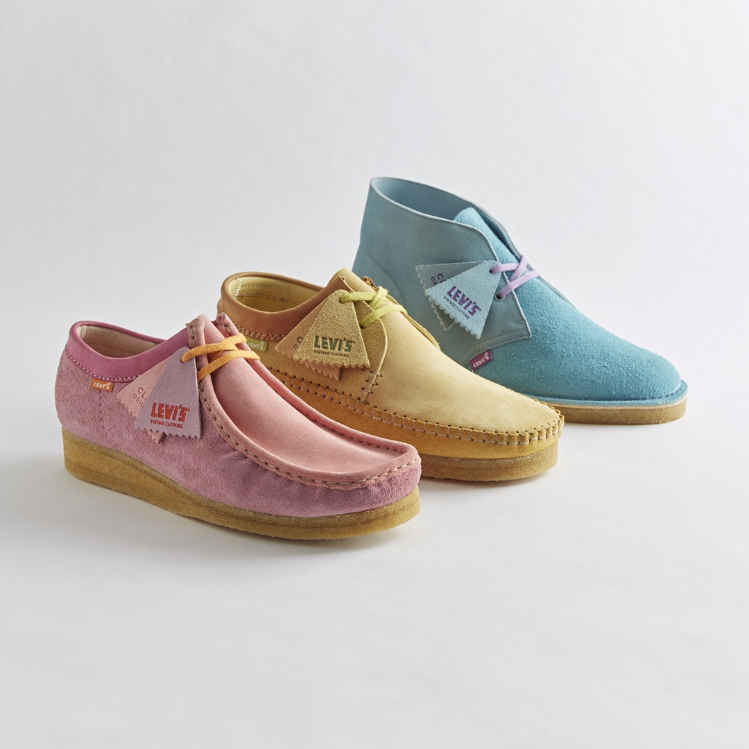 Levi’s Vintage Clothing × Clarks Originalsが80年代のマンチェスター ミュージックシーンにインスパイアされたコラボレーションコレクションを6/11 発売 (リーバイス クラークス)