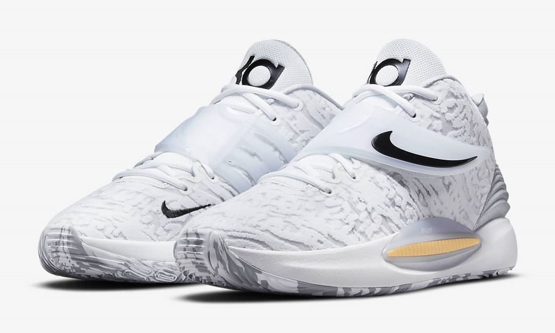 【国内 6/8 発売】ナイキ KD 14 "ホワイト/ウルフグレー" (NIKE KD 14 "White/Wolf Grey") [CZ0170-100]