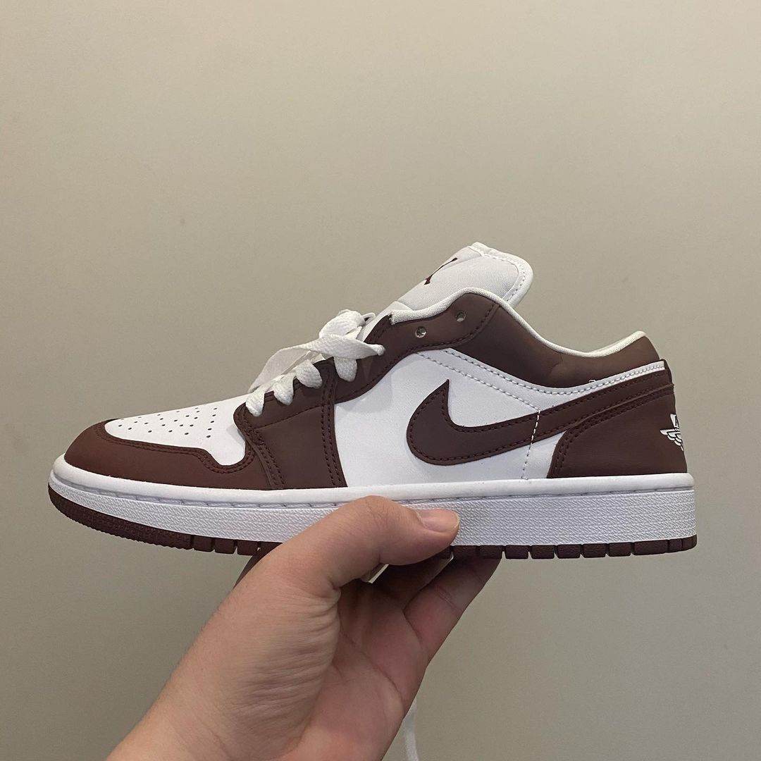 【リーク】ナイキ エア ジョーダン 1 ロー “ホワイト/ブラウン” (NIKE AIR JORDAN 1 LOW “White/Brown