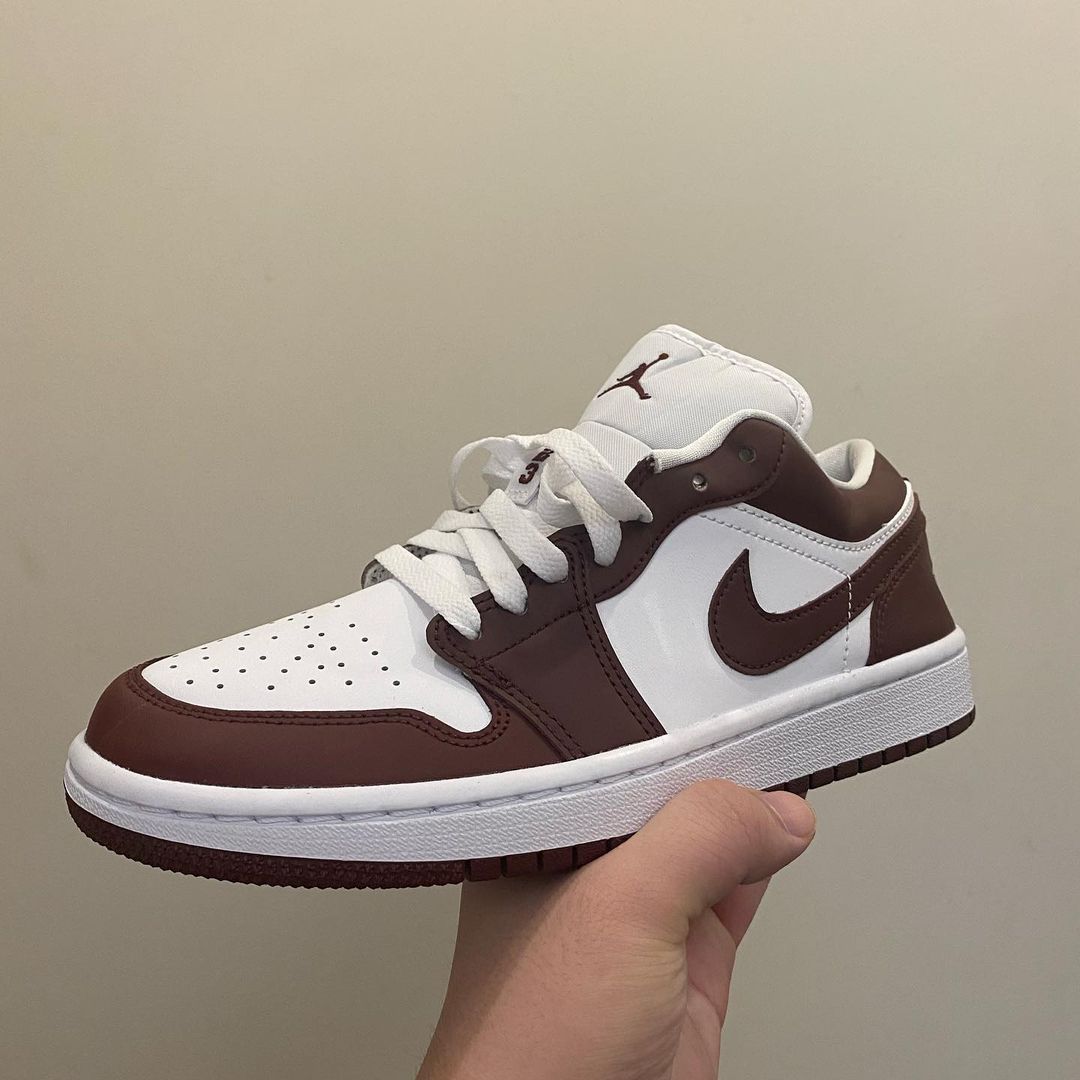 【リーク】ナイキ エア ジョーダン 1 ロー “ホワイト/ブラウン” (NIKE AIR JORDAN 1 LOW “White/Brown”)