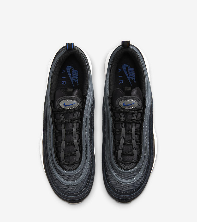 ナイキ エア マックス 97 “ブラック/ホワイト/ブルー” (NIKE AIR MAX 97 “Black/White/Blue”) [DM9105-001]