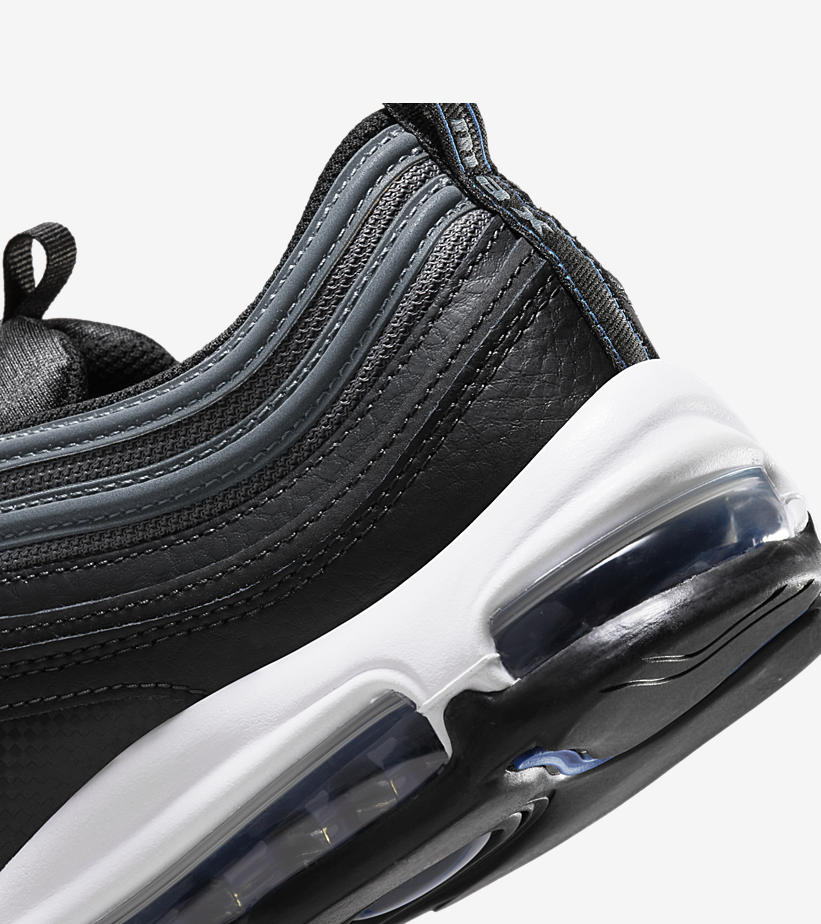 ナイキ エア マックス 97 “ブラック/ホワイト/ブルー” (NIKE AIR MAX 97 “Black/White/Blue”) [DM9105-001]