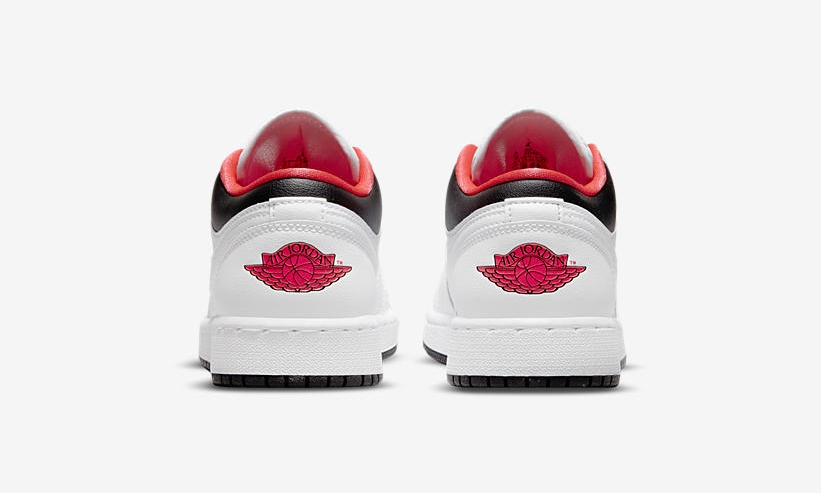 海外 8月 発売予定！ナイキ エア ジョーダン 1 ロー “ホワイト/ブラック/レッド” (NIKE AIR JORDAN 1 LOW “White/Black/Red”) [553560-160]