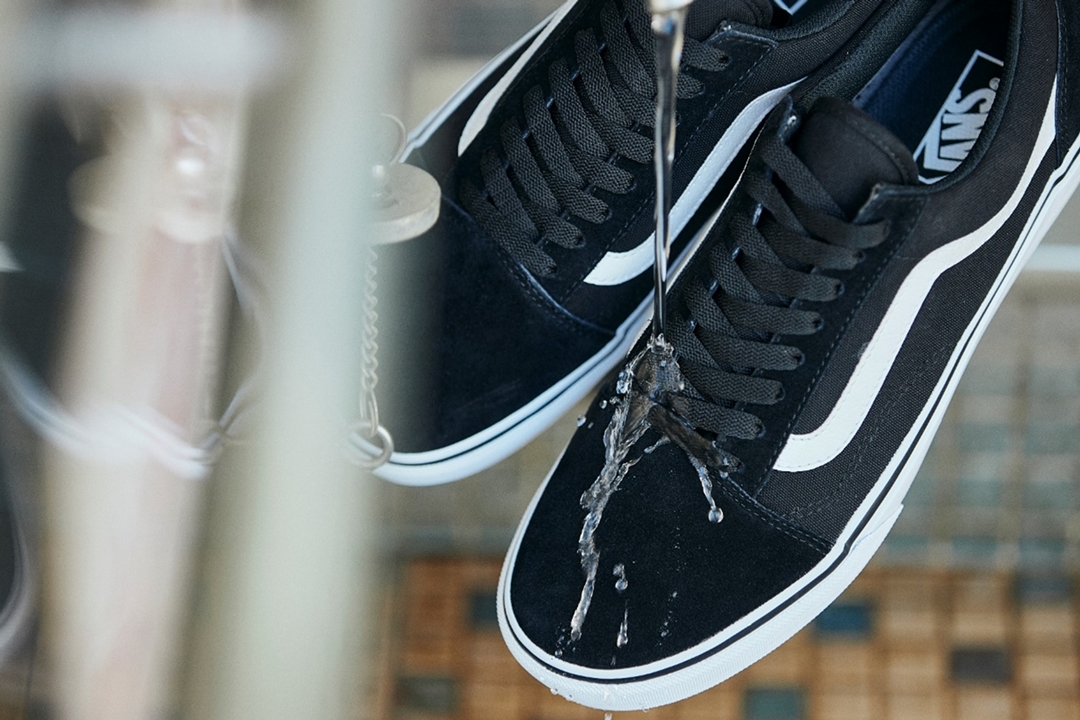 防水透湿性素材「eVent」ファブリックスを採用した VANS OLD SKOOL