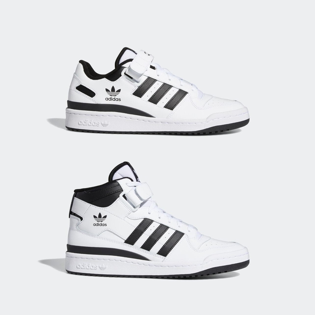 6/10 発売！adidas Originals FORUM LOW/MID “White/Black” (アディダス オリジナルス フォーラム ロー/ミッド “ホワイト/コアブラック”) [FY7757,FY7939]