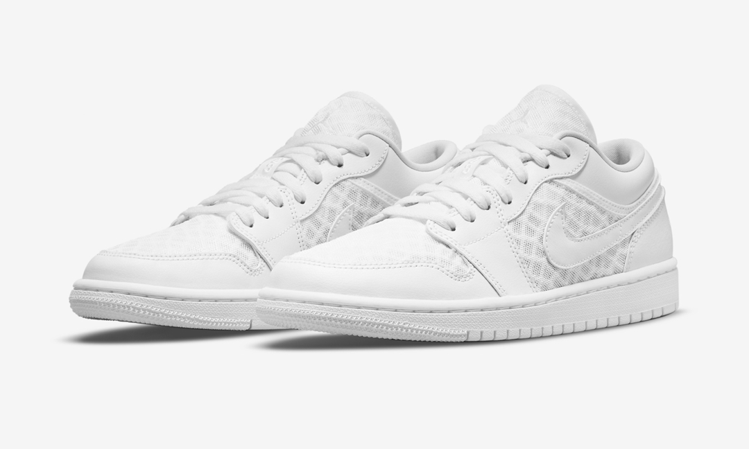 ナイキ エア ジョーダン 1 レトロ ロー OG "メッシュ/ホワイト" (NIKE AIR JORDAN 1 RETRO LOW OG "Mesh/White") [DC9508-100]