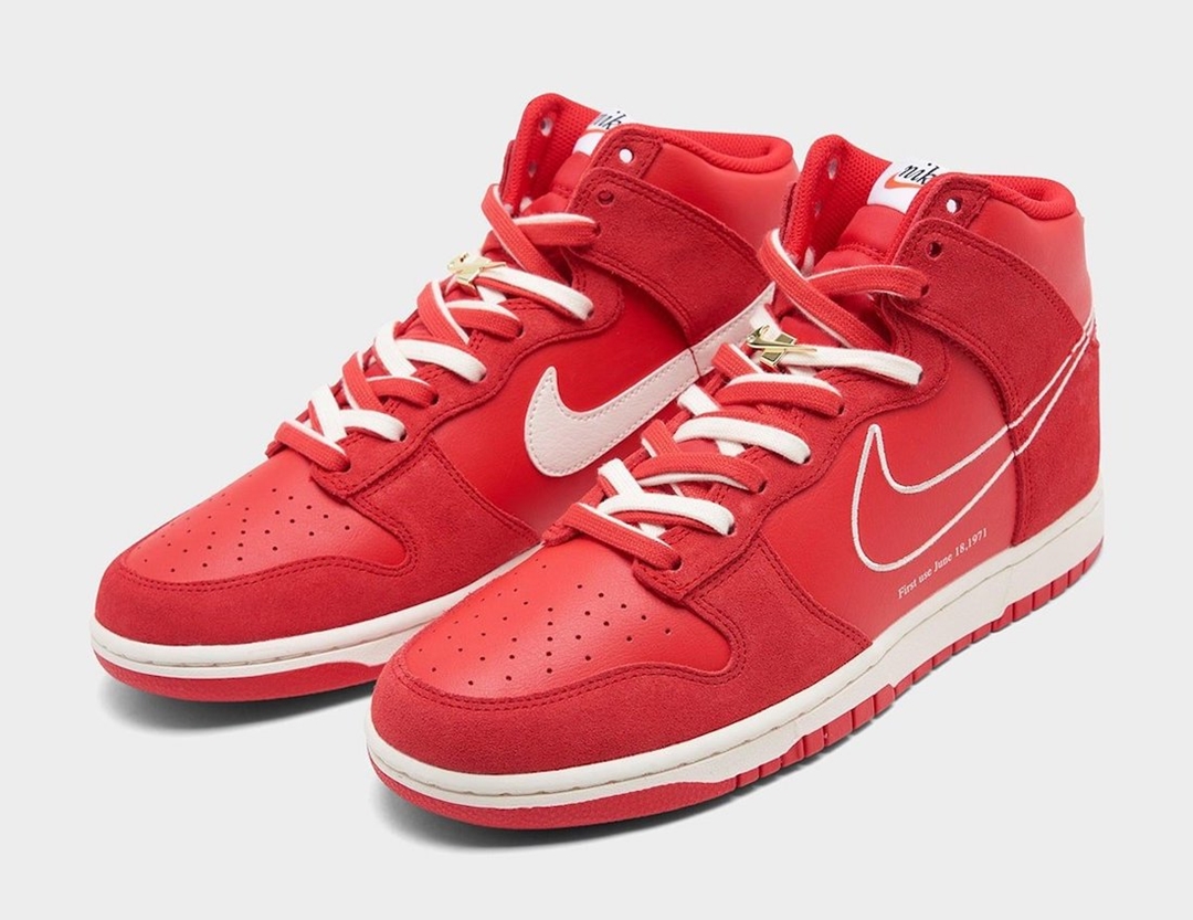 【国内 7/8 発売】ナイキ ダンク ハイ SE “ファースト ユーズ/ユニバーシティレッド/セイル” (NIKE DUNK HIGH SE “First Use/University Red/Sail”) [DH0960-600]