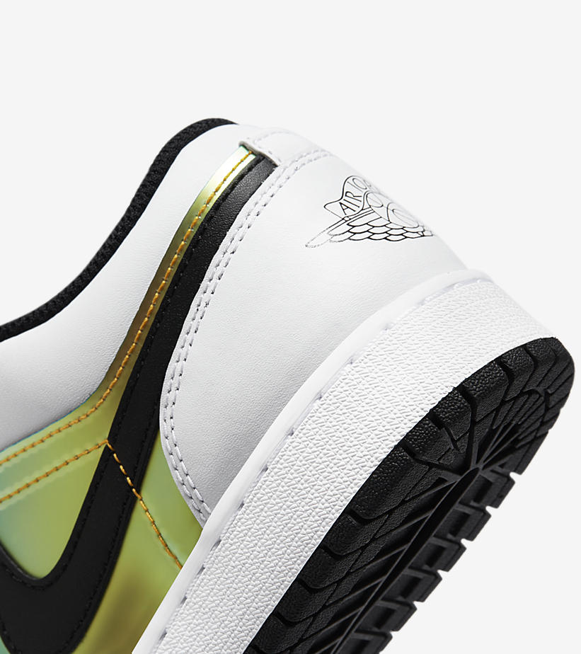 2021年 発売！ナイキ GS エア ジョーダン 1 ロー SE “ホワイト/ブラック/メタリックゴールド” (NIKE GS AIR JORDAN 1 LOW SE “White/Black/Metallic Gold”) [CV9844-109]