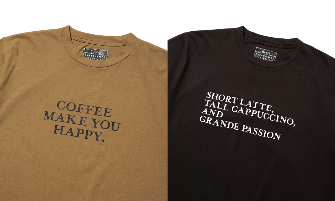 タリーズコーヒー × ナノ・ユニバース の異業種コラボ！コーヒー染め生地を使用したコラボTシャツ全6型が6/18 発売 (TULLY’S COFFEE nano･universe)