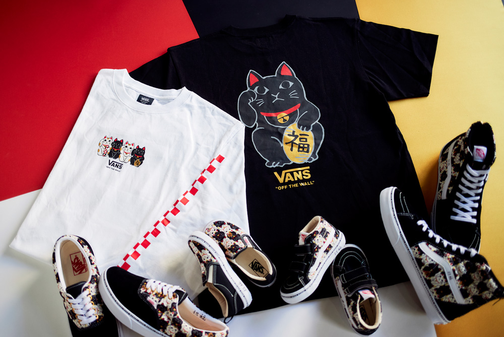 VANSから縁起物である招き猫をフィーチャーした “SHOFUKU” COLLECTIONが限定リリース (バンズ 招福 コレクション)