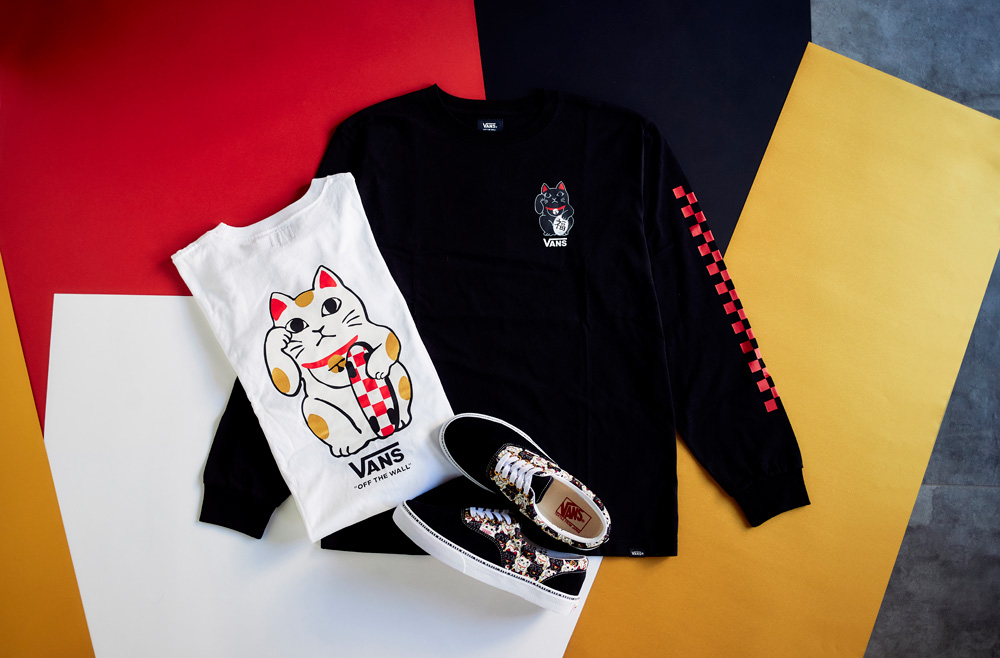 VANSから縁起物である招き猫をフィーチャーした “SHOFUKU” COLLECTIONが限定リリース (バンズ 招福 コレクション)