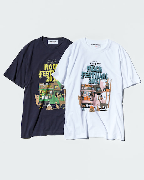 フジロック 21 × ビームス コラボTEEが 7/11 まで先行 (FUJI ROCK FESTIVAL 2021 BEAMS T)