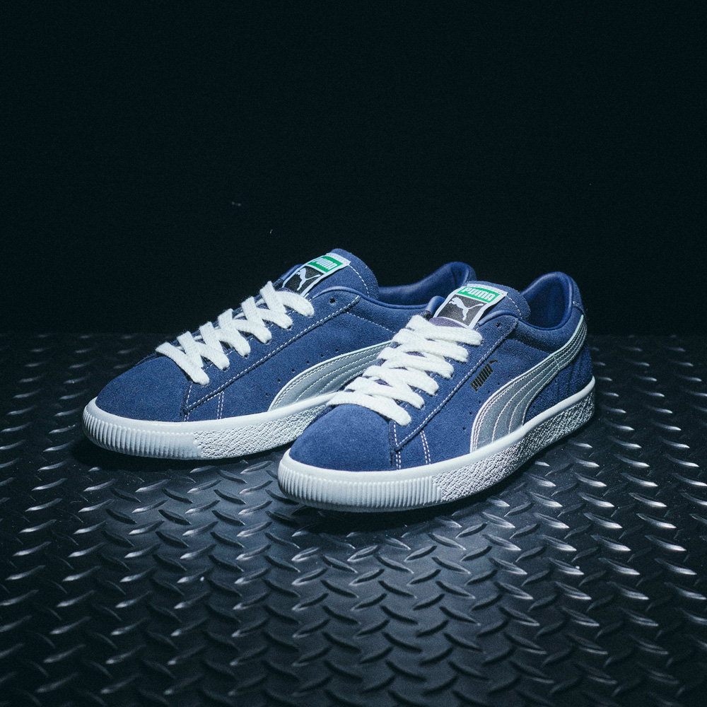 【6/18 発売】PUMA × BILLY’S SUEDE VTG “紺銀”が6/13 11:00～先行 (ビリーズ プーマ スエード “Navy Blue Silver”)