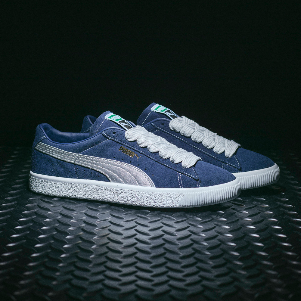 【6/18 発売】PUMA × BILLY’S SUEDE VTG “紺銀”が6/13 11:00～先行 (ビリーズ プーマ スエード “Navy Blue Silver”)