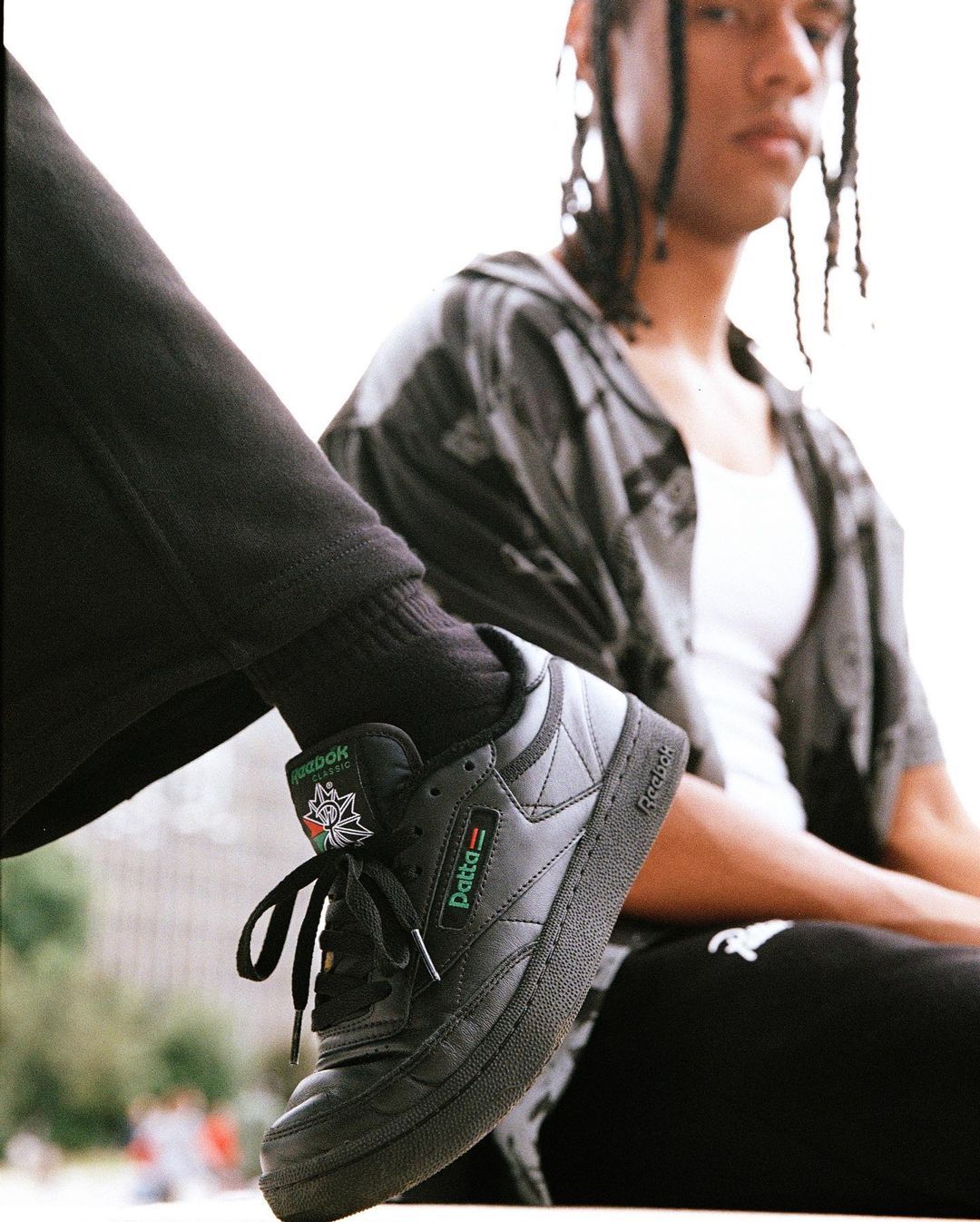 海外 6/11 発売！PATTA x REEBOK CLUB C 85 “Black” (パタ リーボック クラブ C 85 “ブラック”)