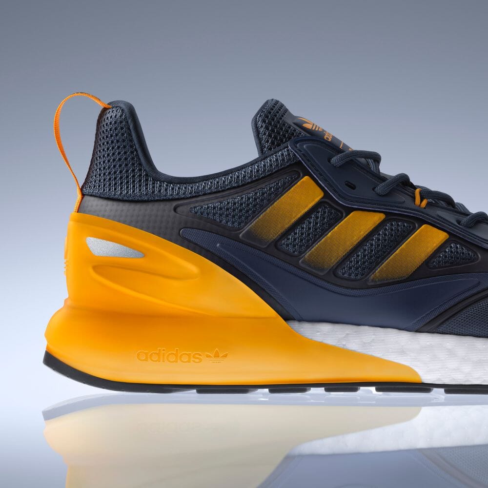 6/16 発売！adidas Originals ZX 2K BOOST 2.0 “Crew Blue/Semi Solar Gold” (アディダス オリジナルス ゼットエックス 2K ブースト 2.0 “クルーブルー/セミソーラーゴールド”) [GZ7733]