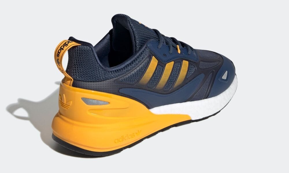 6/16 発売！adidas Originals ZX 2K BOOST 2.0 “Crew Blue/Semi Solar Gold” (アディダス オリジナルス ゼットエックス 2K ブースト 2.0 “クルーブルー/セミソーラーゴールド”) [GZ7733]