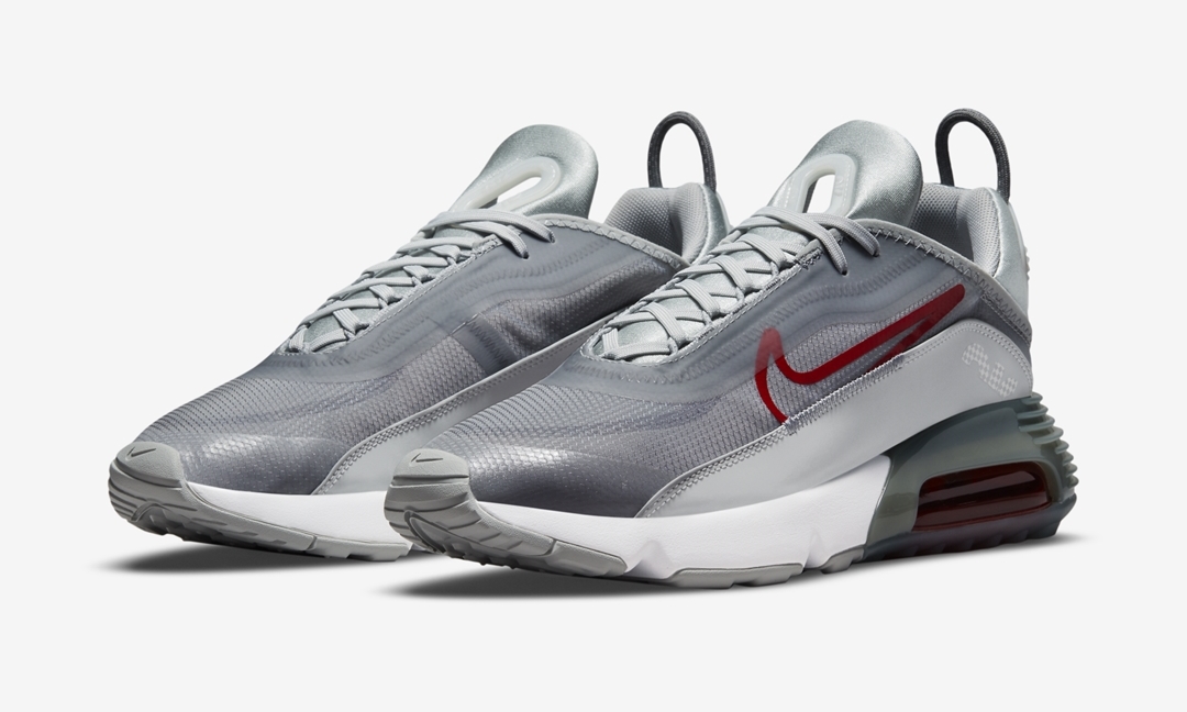 ナイキ エア マックス 2090 “シルバー/レッド” (NIKE AIR MAX 2090 “SIlver/Red”) [DM9101-001]