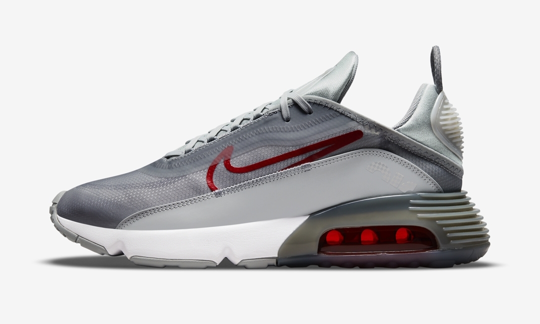 ナイキ エア マックス 2090 “シルバー/レッド” (NIKE AIR MAX 2090 “SIlver/Red”) [DM9101-001]