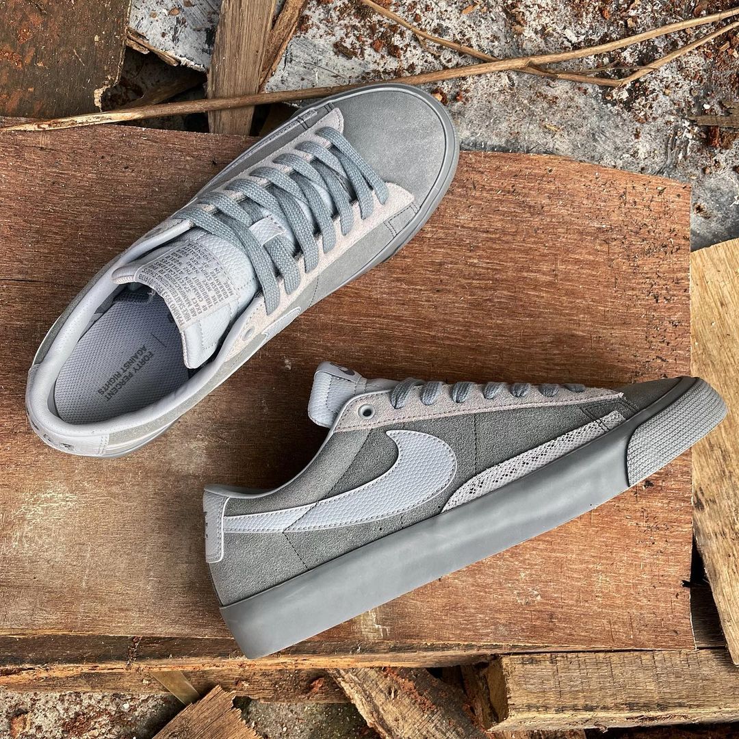 【国内 12/17、12/18、12/20 発売】FORTY PERCENT AGAINST RIGHTS x NIKE SB BLAZER LOW (フォーティーパーセントアゲインストライツ ナイキ SB ブレーザー ロー) [DN3754-001/DN3754-200]