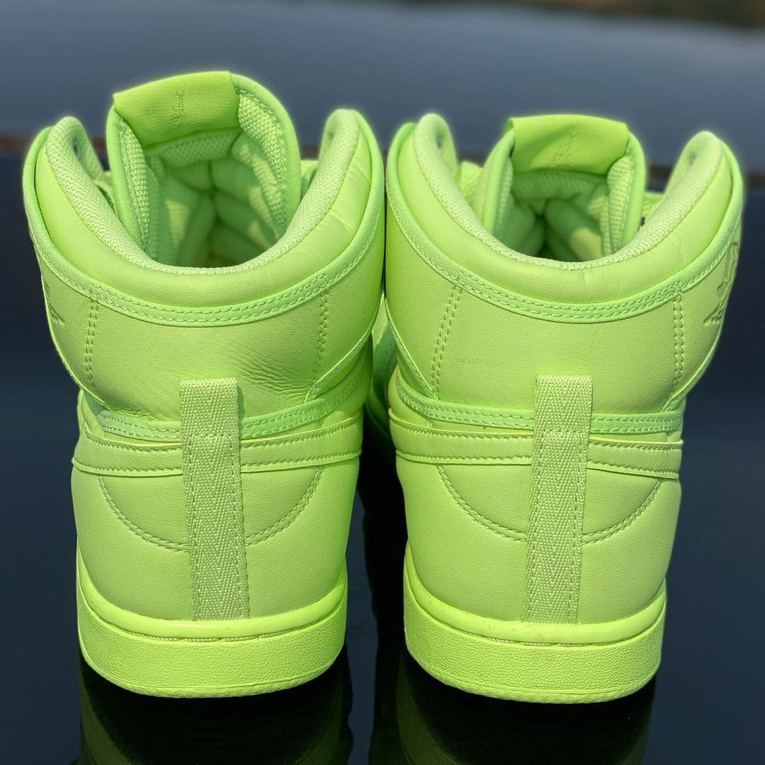 【国内 9/30 発売】ビリー・アイリッシュ × ナイキ エア ジョーダン 1 ハイ KO “ボルト” (Billie Eilish NIKE AIR JORDAN 1 HIGH KO “Volt”) [DN2857-330]