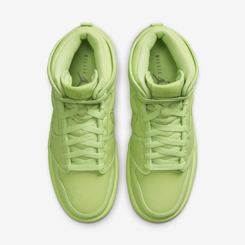 【国内 9/30 発売】ビリー・アイリッシュ × ナイキ エア ジョーダン 1 ハイ KO “ボルト” (Billie Eilish NIKE AIR JORDAN 1 HIGH KO “Volt”) [DN2857-330]