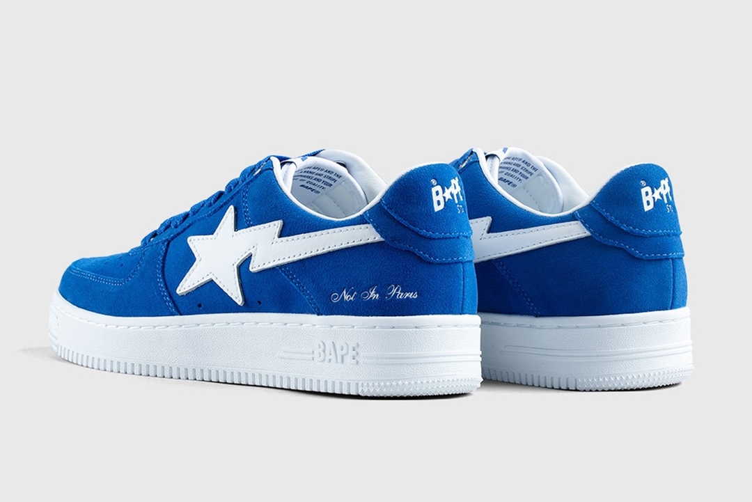 スエード素材を使用したのBAPE STA 新作が発売 (A BATHING APE ア ベイシング エイプ)