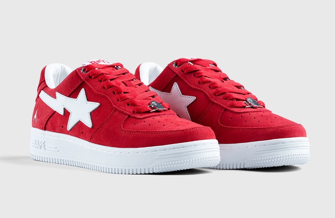 スエード素材を使用したのBAPE STA 新作が発売 (A BATHING APE ア ベイシング エイプ)