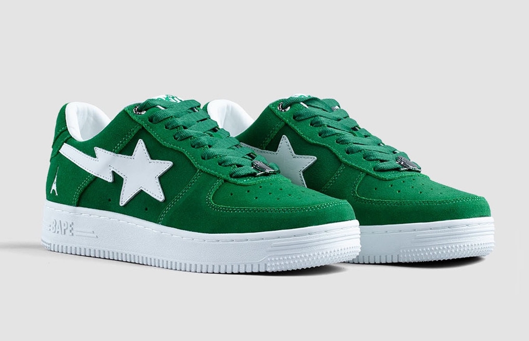 スエード素材を使用したのBAPE STA 新作が発売 (A BATHING APE ア ベイシング エイプ)