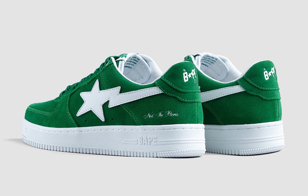 スエード素材を使用したのBAPE STA 新作が発売 (A BATHING APE ア ベイシング エイプ)