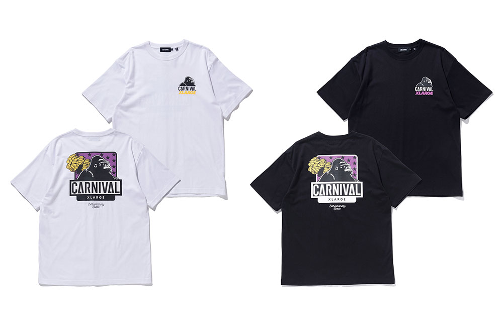 XLARGE × CARNIVAL コラボレーションカプセルコレクションが6/19 発売 (エクストララージ カーニバル)