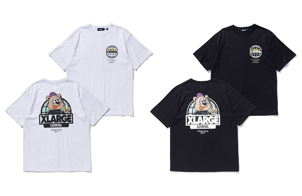 XLARGE × CARNIVAL コラボレーションカプセルコレクションが6/19 発売 (エクストララージ カーニバル)