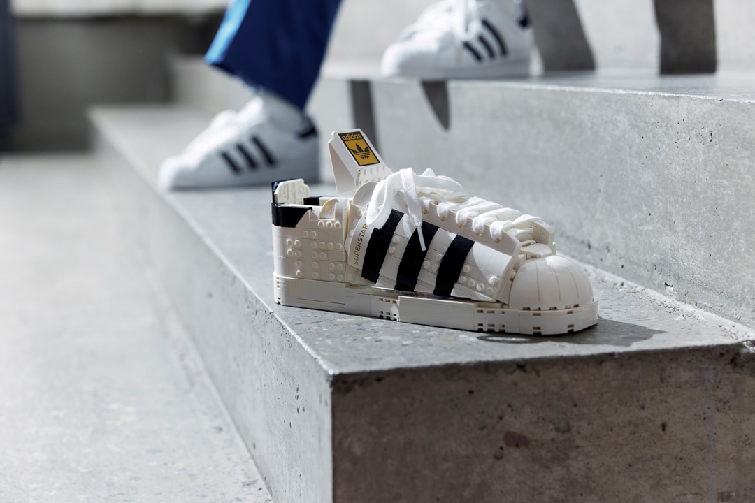 モノホンのレゴで「adidas Originals SUPERSTAR」が作れるキットが7/1、7/30 発売 (LEGO アディダス オリジナルス スーパースター) [FZ8497]