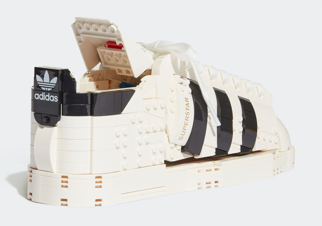 モノホンのレゴで「adidas Originals SUPERSTAR」が作れるキットが7/1、7/30 発売 (LEGO アディダス オリジナルス スーパースター) [FZ8497]