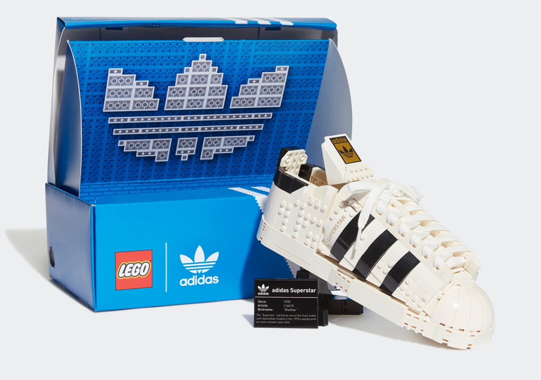 モノホンのレゴで「adidas Originals SUPERSTAR」が作れるキットが7/1、7/30 発売 (LEGO アディダス オリジナルス スーパースター) [FZ8497]