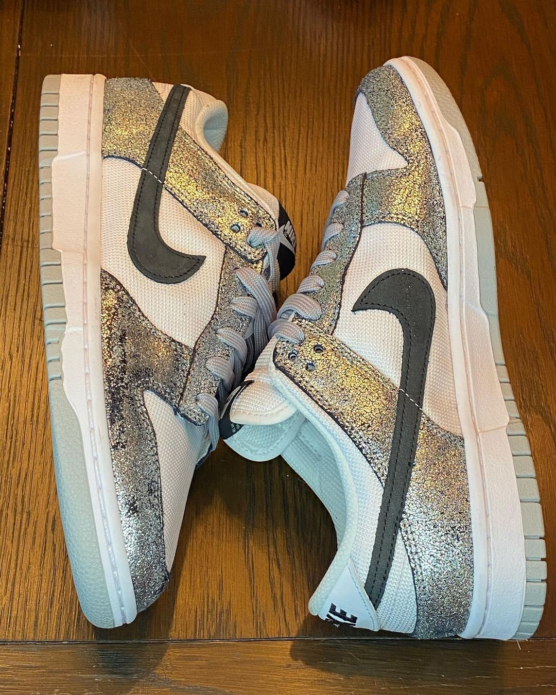 NIKE 21aw WMS DUNK LOW GOLDEN GALS D05882-001 25.0cm